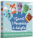 Couverture du livre « Les animaux sauvages gant 5 poupees » de  aux éditions Editions Tam Tam