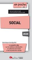 Couverture du livre « Social (édition 2020) » de Dominique Grandguillot aux éditions Gualino