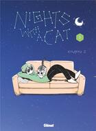 Couverture du livre « Nights with a cat Tome 1 » de Kyuryu Z aux éditions Glenat