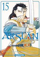 Couverture du livre « The heroic legend of Arslan Tome 15 » de Hiromu Arakawa et Yoshiki Tanaka aux éditions Kurokawa