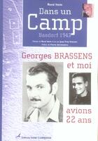 Couverture du livre « Dans un camp ; Basdorf, 1943 » de Rene Iskin aux éditions Editions Carpentier