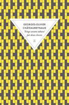 Couverture du livre « Singe savant tabassé par deux clowns » de Georges-Olivier Chateaureynaud aux éditions Zulma