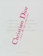 Couverture du livre « Christian dior... man of the century » de Christian Dior aux éditions Art Lys