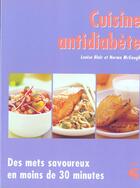 Couverture du livre « Cuisine Antidiabete » de Louise Blair et Norma Mcgough aux éditions Soline