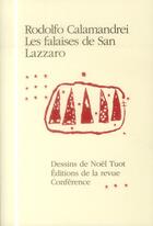 Couverture du livre « Les falaises de San Lazzaro » de Rodolfo Calamandrei aux éditions Conference