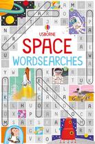 Couverture du livre « Space wordsearches » de Phillip Clarke aux éditions Usborne