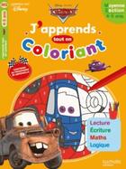 Couverture du livre « Cars j'apprends tout en coloriant ms » de  aux éditions Hachette Education