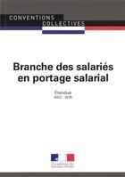 Couverture du livre « Branche des salariés en portage salarial » de  aux éditions Documentation Francaise