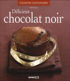 Couverture du livre « Délicieux chocolat noir » de Sylvie Ait-Ali aux éditions Editions Esi
