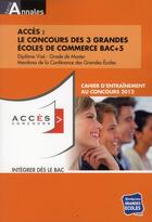 Couverture du livre « ACCES ; annales (édition 2011-2012) » de  aux éditions Studyrama