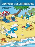 Couverture du livre « L'univers des Schtroumpfs t.7 ; les Schtroumpfs en vacances » de Peyo aux éditions Lombard