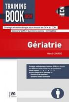 Couverture du livre « Training book qcm geriatrie » de Wendy Jourde aux éditions Vernazobres Grego
