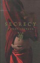 Couverture du livre « Secrecy » de Rupert Thomson aux éditions Granta Books