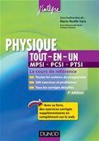 Couverture du livre « Physique ; MPSI, PCSI, PTSI 1ère année ; tout-en-un (3e édition) » de Francois Clausset et Anne-Emmanuelle Badel et Marie-Noelle Sanz aux éditions Dunod