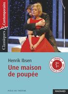 Couverture du livre « Une maison de poupée » de Henrik Ibsen aux éditions Magnard