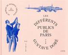 Couverture du livre « Les différents publics de Paris » de Gustave Dore aux éditions Musees Strasbourg