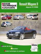 Couverture du livre « RTA B716.1 Renault Megane II + CC 09/03 > ESS 1,4/5 » de Etai aux éditions Etai