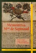 Couverture du livre « Mémoires de Mme Sapinaud » de Pierre Rezeau et Madame De Sapinaud aux éditions Cvrh