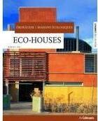 Couverture du livre « Maisons écologiques, eco-houses, okohauser » de Barbara Linz aux éditions Ullmann