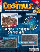 Couverture du livre « Cosinus n 176 codages langages et decryptages novembre 2015 » de  aux éditions Cosinus