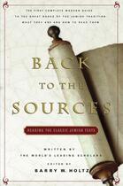 Couverture du livre « Back To The Sources » de Holtz Barry W aux éditions Simon & Schuster