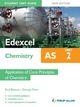 Couverture du livre « Edexcel AS Chemistry Student Unit Guide New Edition: Unit 2 Application of Core Principles of Chemistry » de George Facer et Rod Beavon aux éditions Hodder Education Digital
