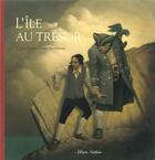 Couverture du livre « L'île au trésor » de Robert Louis Stevenson et Francois Roca aux éditions Nathan