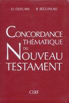Couverture du livre « Concordance thématique du Nouveau testament » de  aux éditions Cerf