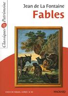 Couverture du livre « Fables t.1 à 12 » de Jean De La Fontaine aux éditions Magnard