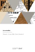 Couverture du livre « Les semailles » de Sillon De La Drome aux éditions Hachette Bnf