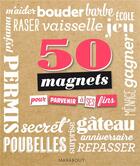 Couverture du livre « 50 magnets pour tout négocier » de  aux éditions Marabout