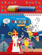 Couverture du livre « Je colorie avec de l'eau - saint-nicolas » de  aux éditions Le Ballon