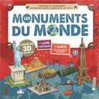 Couverture du livre « Les monuments du monde » de Chabot Claire aux éditions Shoebox Media