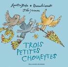 Couverture du livre « Trois petites chouettes » de Quentin Blake et Emanuele Luzzati aux éditions Gallimard-jeunesse