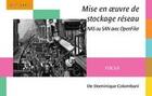 Couverture du livre « Mise en oeuvre de stockage réseau NAS ou SAN avec Openfiler » de Dominique Colombani aux éditions Digit Books