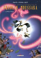Couverture du livre « Shaolin moussaka t.1 ; a holy hole » de David Chauvel et Cyril Pedrosa aux éditions Delcourt