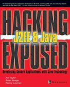 Couverture du livre « Hacking exposed j2ee & java - developing secure web applications with java technology » de Buege Brian aux éditions Mcgraw-hill Education