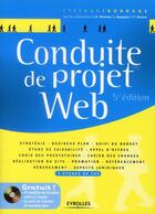Couverture du livre « Conduite de projet web (5e édition) » de Stephane Bordage aux éditions Eyrolles