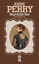 Couverture du livre « Resurrection row » de Anne Perry aux éditions 12-21