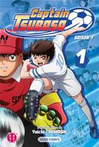 Couverture du livre « Captain Tsubasa Tome 1 » de Yoichi Takahashi aux éditions Nobi Nobi