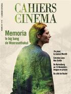 Couverture du livre « Cahiers du cinema n 781 - weerasethakul - novembre 2021 » de  aux éditions Revue Cahiers Du Cinema