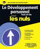 Couverture du livre « Le développement personnel pour les nuls ; tout en 1 » de  aux éditions First