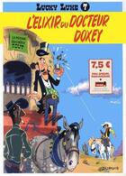 Couverture du livre « Lucky Luke Tome 7 : l'elixir du docteur Doxey » de Rene Goscinny et Morris aux éditions Dupuis