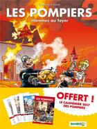 Couverture du livre « Les pompiers Tome 2 : hommes au foyer » de Christophe Cazenove et Stedo aux éditions Bamboo