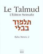 Couverture du livre « Talmud xii baba metzia » de Adin Steinsaltz aux éditions Ramsay