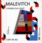 Couverture du livre « Casemir malevitch, l'homme qui court - - atelier des enfants » de Nicolas Richard aux éditions Centre Pompidou