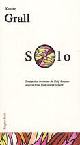 Couverture du livre « Solo » de Xavier Grall aux éditions Emgleo Breiz