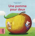 Couverture du livre « Une pomme pour deux » de Veronique Massenot et Virginie Guerin aux éditions Bayard Jeunesse