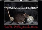 Couverture du livre « Ratte Ouille jeu de scène (Calendrier mural 2020 DIN A3 horizontal) ; Petite ratte en spectacle. (Calendrier mensuel, 14 Pages ) » de Kathy Mahevo aux éditions Calvendo