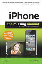 Couverture du livre « IPhone: The Missing Manual » de Pogue David aux éditions O'reilly Media